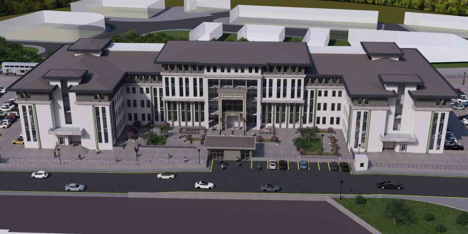 In Karabük wird ein neues Gerichtsgebäude gebaut