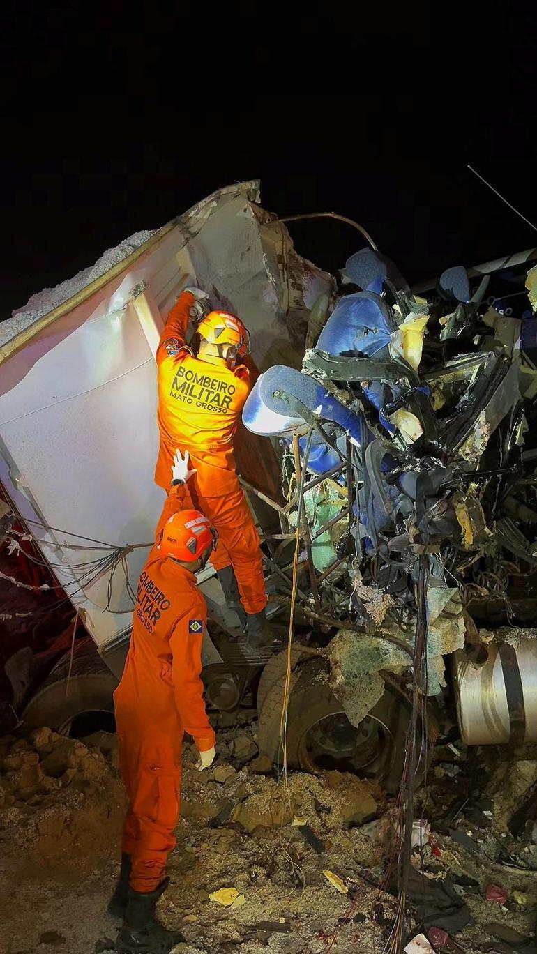 Unfall wie Massaker in Brasilien: 11 Tote 45 verletzt