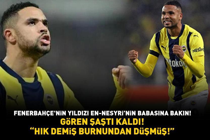 Fenerbahce - Feyenoord -Match für den Countdown en -Nesyrinin -Blick auf den Vater der Überraschung links: Hik sagte, er sei aus der Nase gefallen
