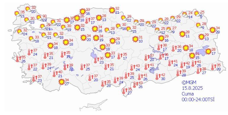 2 -day Istanbul, Izmir, Canakkale, Balikesir: Wetterwarnung aus dem Ministerium für Meteorologie und Innenraum