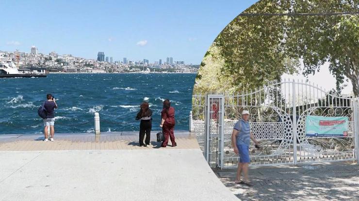 Last Minute: Istanbul traf den Sturm: Es wird seine Wirkung erhöhen! Gülhane Park war geschlossen ....