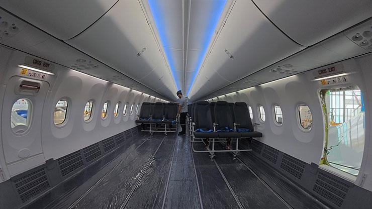 Hundertprozentige Inlandsproduktionssitze für die neuen Flugzeuge von Ajet
