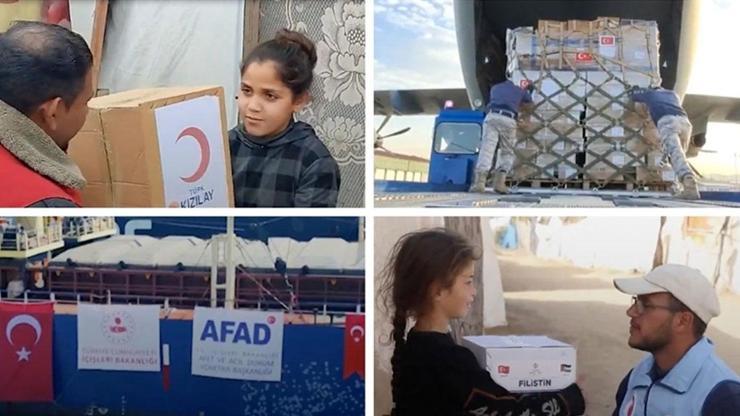 Kommunikationspräsidentschaft angekündigt: türkiye aus Gaza, um zu helfen