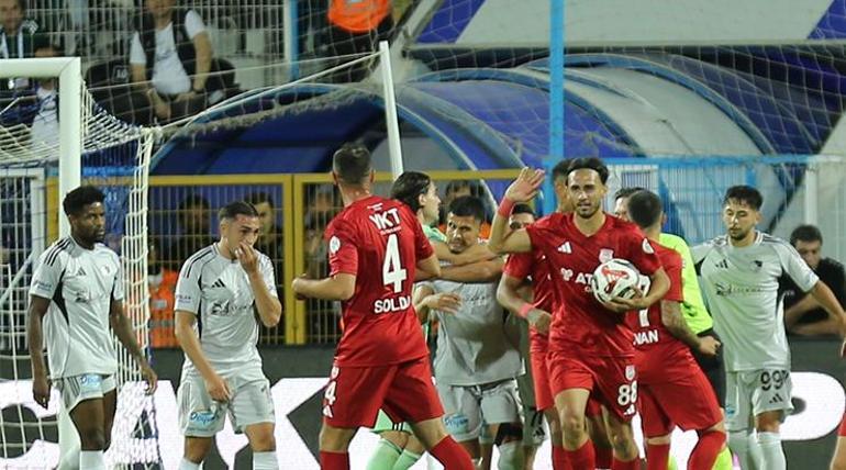 Ziel Duell zwischen Erzurumspor FK und Pendikspor