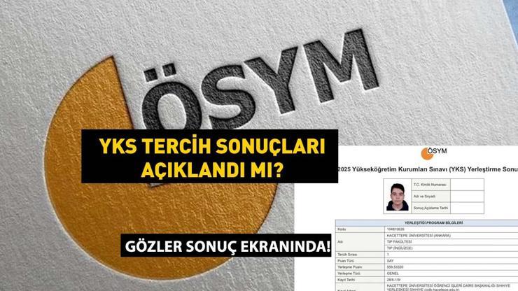 Hat YKS -Präferenzergebnisse angekündigt? 2025 results.osym.gov.tr Bildschirm! Wo kann man sich YKS -Ergebnis ansehen? Hat YKS -Präferenzergebnisse angekündigt? 2025 results.osym.gov.tr Bildschirm! Wo kann man sich YKS -Ergebnis ansehen?