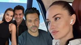August Sharing ist von Fahriye Evcen angekommen! Überraschung Burak Özçivit Square