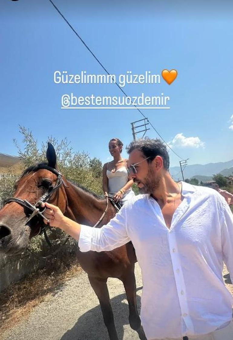 Die Braut reitet wirklich Pferde, Bestemu Özdemir und Ersin Görkem heiraten: Die ersten Quadrate kamen kamen