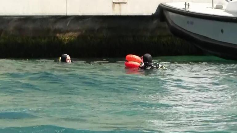 Wollte Schwimmer im Hals von Istanbul