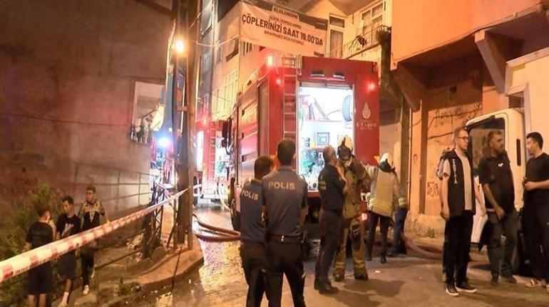 Die Röhrchenkatastrophe explodierte wie eine Bombe in Beyoğlu, in die Nachbarschaftsstraße,
