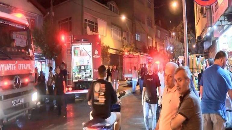 Die Röhrchenkatastrophe explodierte wie eine Bombe in Beyoğlu, in die Nachbarschaftsstraße,
