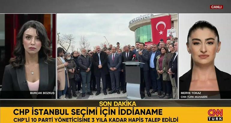 Last -Minute: CHP Istanbul Provincial Presidentcy wurde für die Anklage vorbereitet