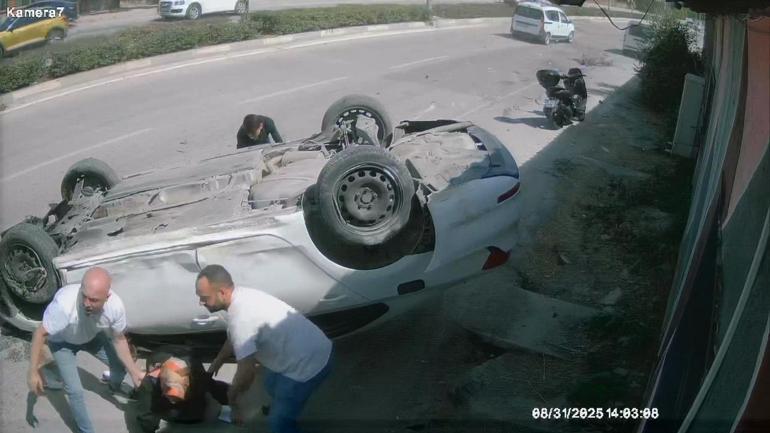 Die Erinnerung an den Unfall waren die Autos, die die Zuflucht auf der Kamera trafen.
