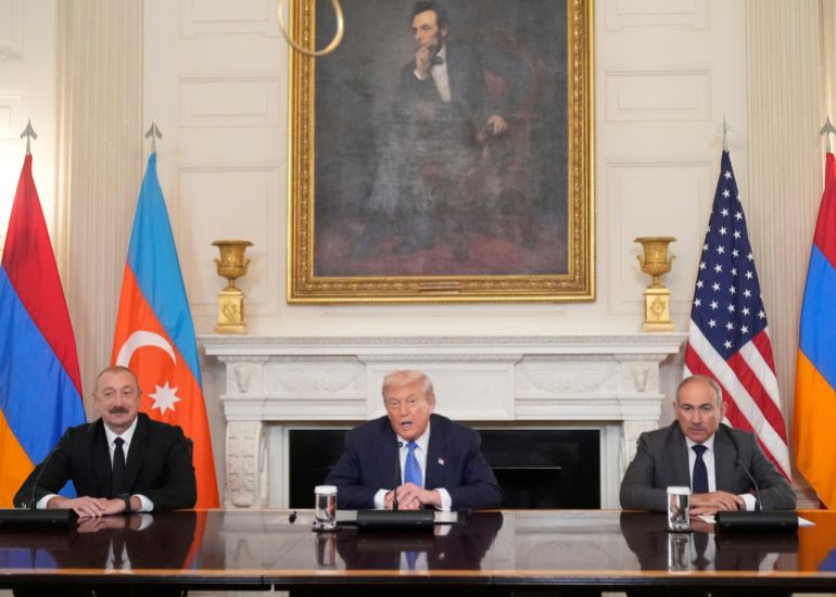Trump, Aliyev und Pashinyan