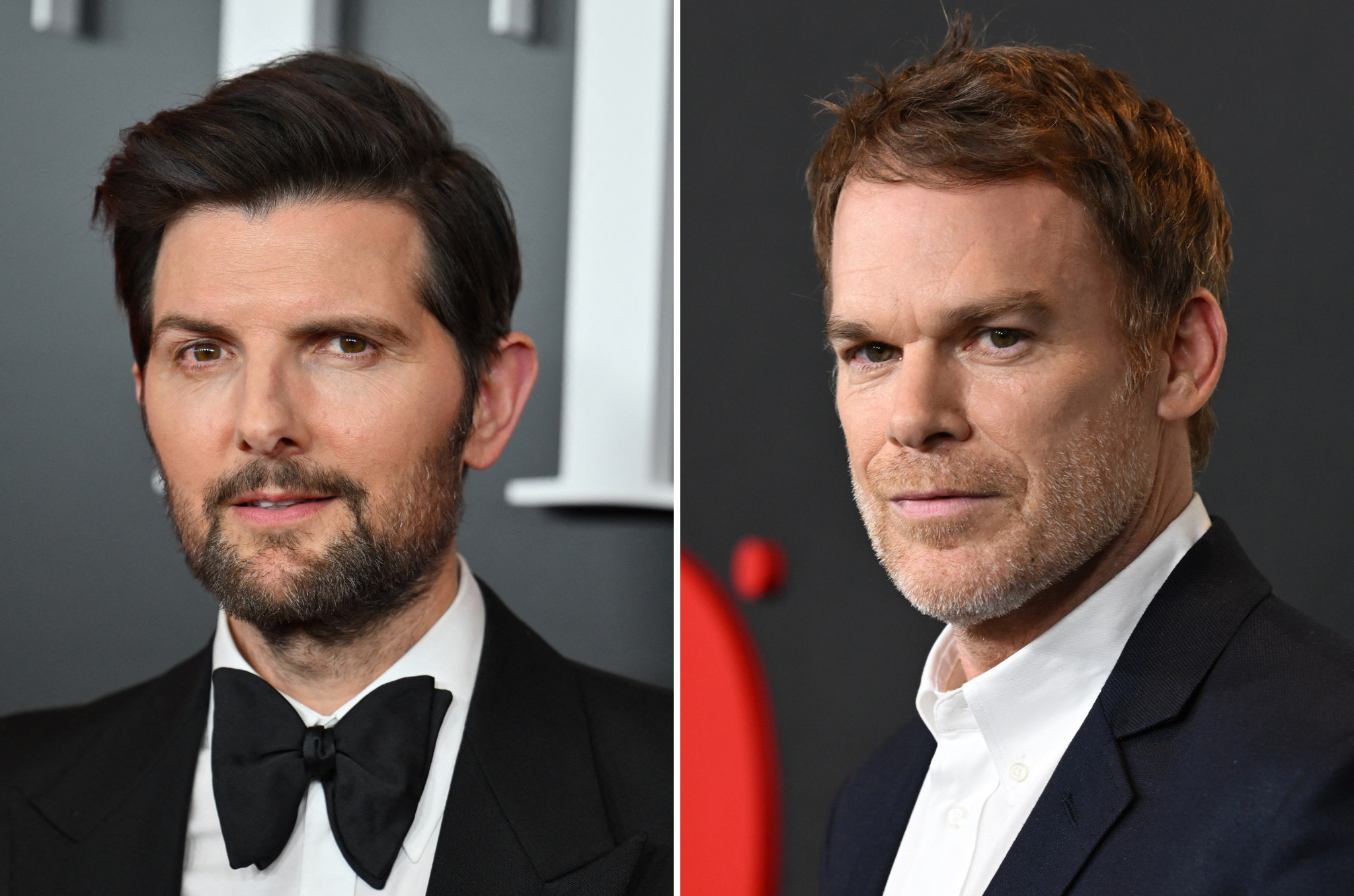 Adam Scott (links) verlor mit Michael C. Hall (rechts) die Hauptrolle mit sechs Fuß unter