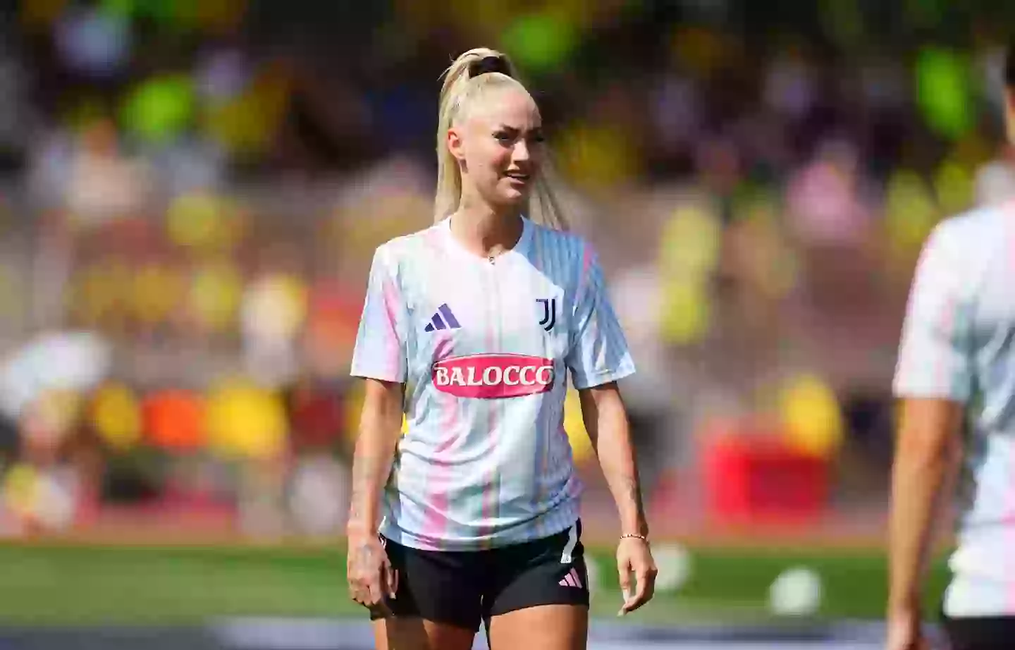 Alisha Lehmann spielte am Samstag ihr letztes Spiel für Juventus. Bild: Getty