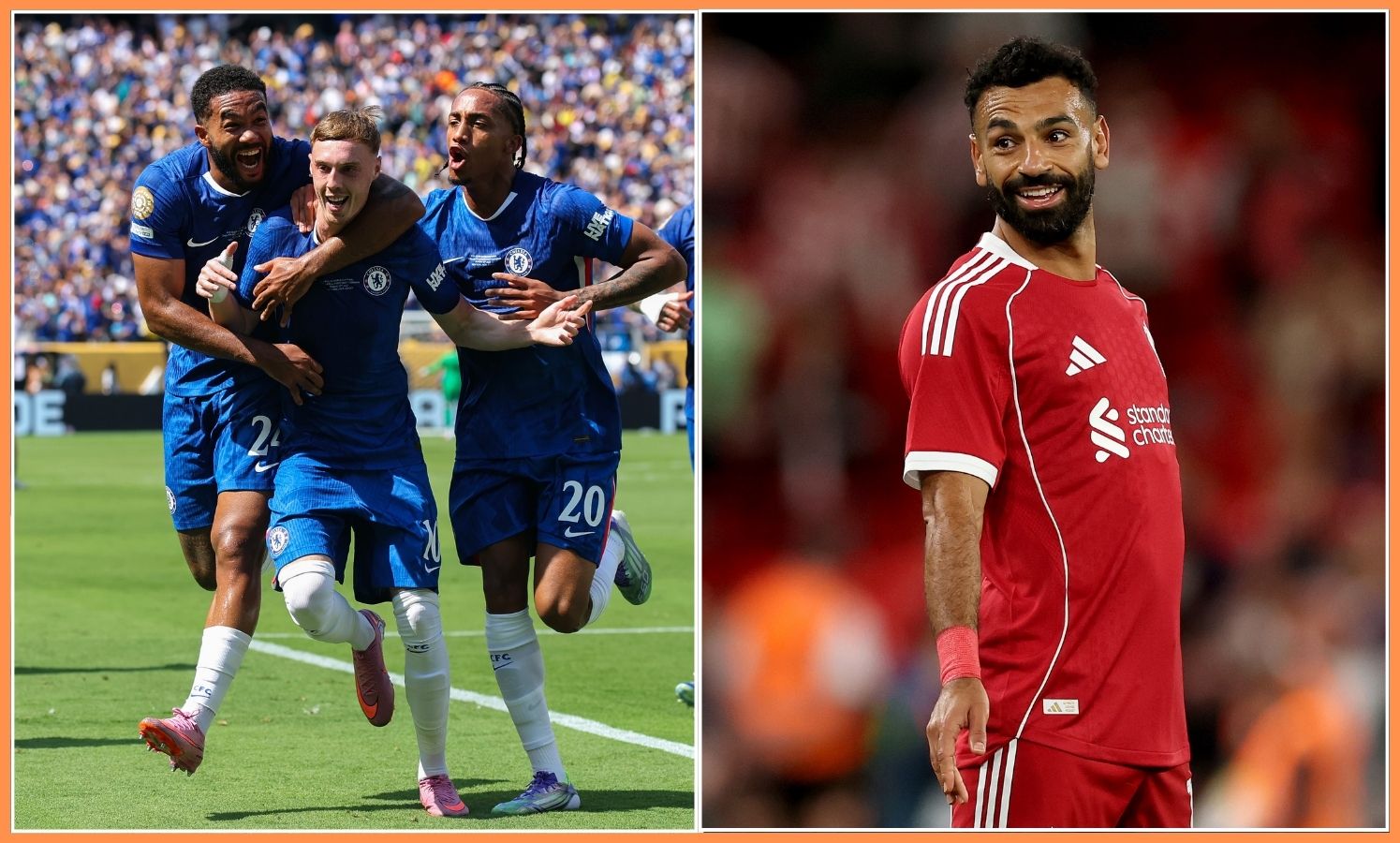 Cole Palmer und Mohamed Salah