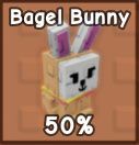 Bagel Bunny Icon für Roblox wachsen einen Garten.