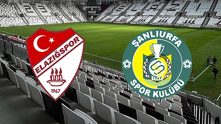 Elazığspor bereitet sich auf die neue Saison mit şanlıurfaspor Match vor