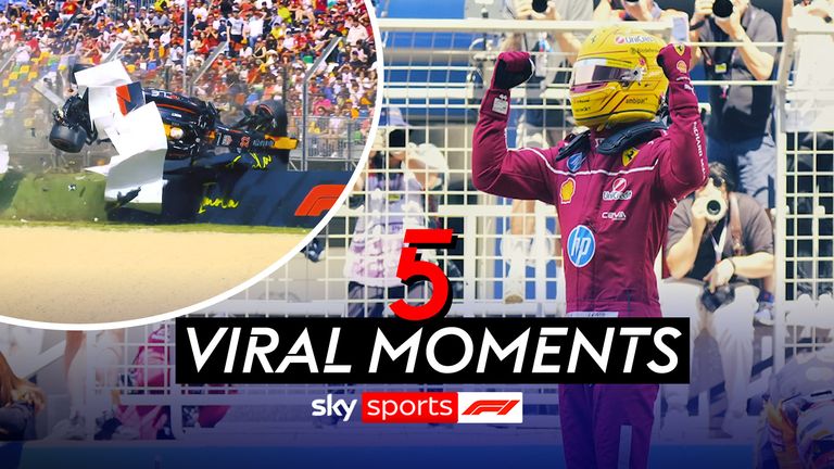 Formel eins: Stapel, Zusammenstöße und emotionale Abschiede | Die viralsten Momente der F1 bisher