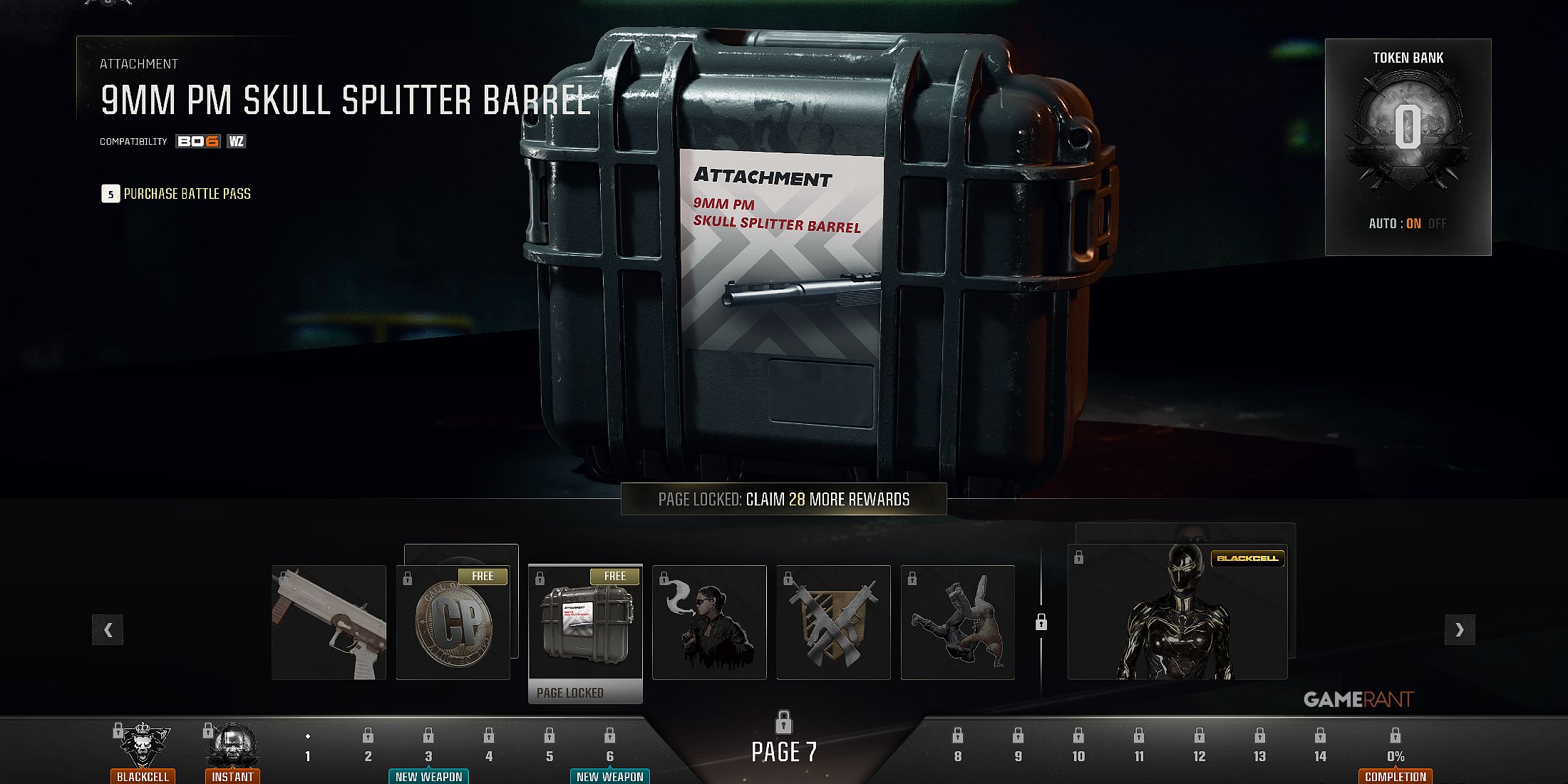 So erhalten Sie den 9 -mm -PM -Schädelsplitter (Fassanschluss) in Black Ops 6