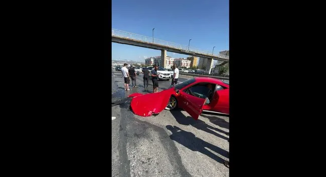 Neue Entwicklung beim Ferrari -Unfall: Meister, der einen Unfall gemacht hat, sprach! Wenn das Gas plötzlich geladen wird ...