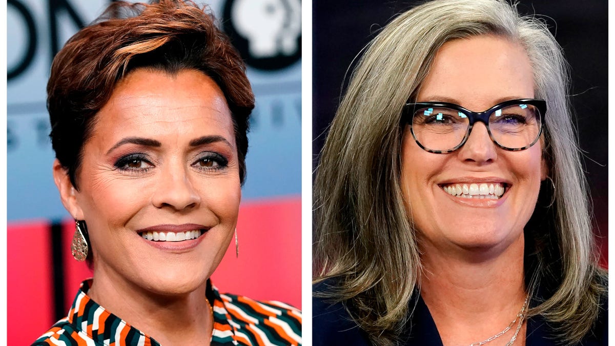 Republikanischer Kari -See und Demokrat Katie Hobbs