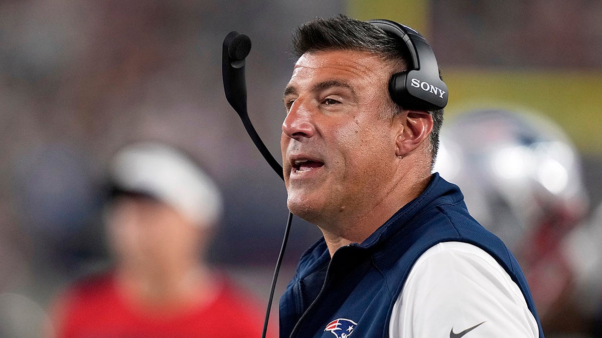 Mike Vrabel schreit