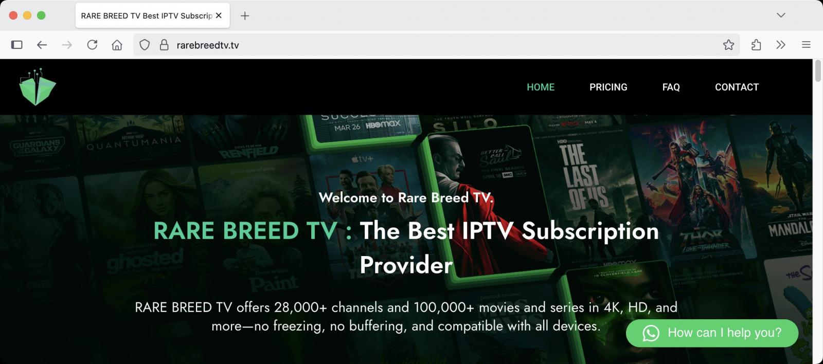 Rare Breed TV -Website