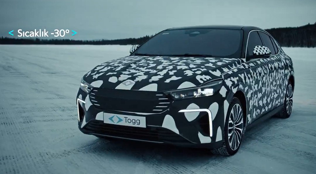 Togg T10F erfolgreich abgeschlossene Wintertests auf -30 ° C.