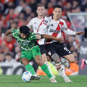 River vs. Libertad, heute leben Sie für die Copa libertadores: Der Molo erfolgt mit 10 Männern