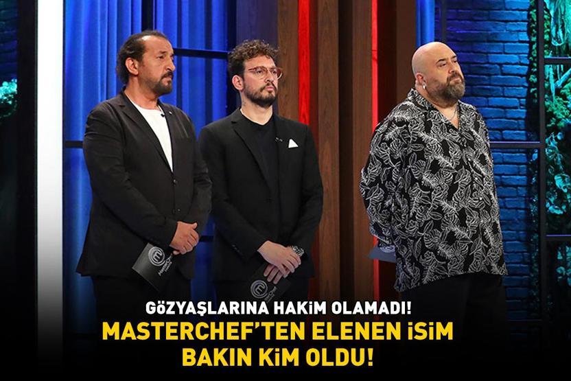Sehen Sie, wer aus dem MasterCheftern Mehmet ausgeschieden war, Somer und Danilo Chief entschieden, dass der junge Kandidat seine Tränen nicht behalten konnte