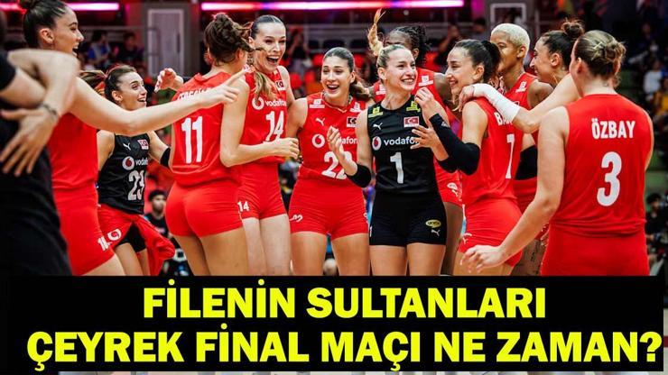 FİLENİN SULTANLARI ÇEYREK FİNAL MAÇI SAATİ: ABD – Türkiye voleybol maçı hangi kanalda, saat kaçta? Gözler çeyrek final maçında! FİLENİN SULTANLARI ÇEYREK FİNAL MAÇI SAATİ: ABD – Türkiye voleybol maçı hangi kanalda, saat kaçta? Gözler çeyrek final maçında!