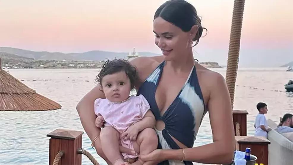 Zeynep Sever Demirel teilte die neueste Version seiner Tochter Yasmin mit