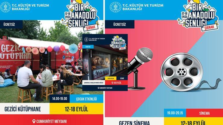 Minister Ersoy kündigte an: Kultur- und Kunstfestival beginnt in şırnak in der Umwelt des Friedens und des Vertrauens.