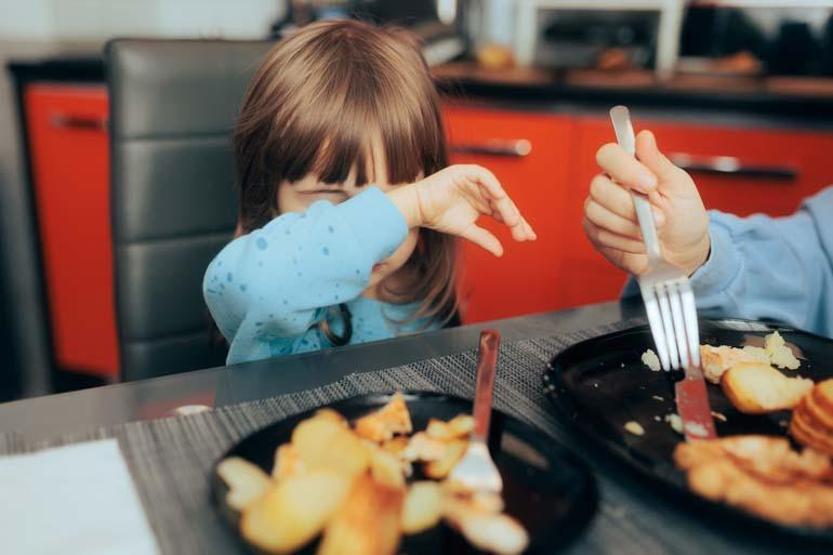 Die Präsentation der Präsentation kann einen Appetit bei Kindern eröffnen.